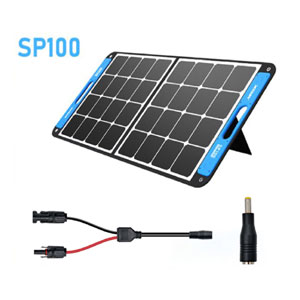 XTAR SP100: Portable &Foldable 100W Adjustable Solar Panel