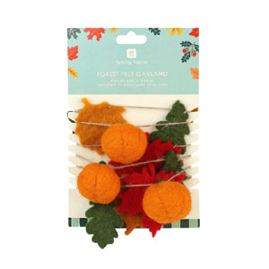 Autumn Felt Garland