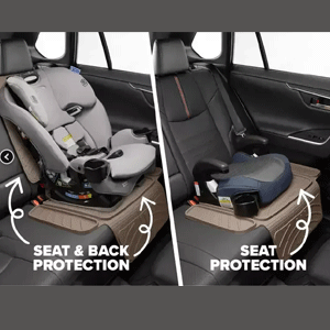 WeatherTech Black Child Car Seat Protector for Vehicle Seats