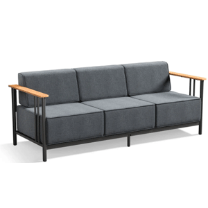 Bingli Outdoor 3-Seat Sofa with 10