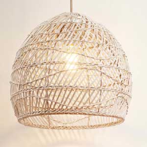 Santana Rattan Pendant Light