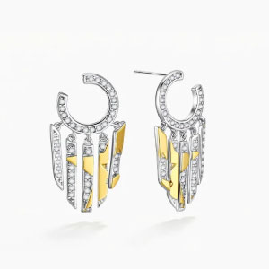 CZ Drop Earrings  