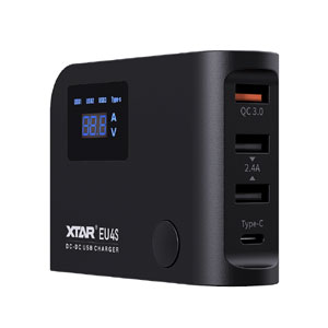 XTAR EU4S 45W 4-USB Charging Station