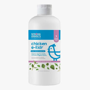 Strong Animals Chicken E-lixir Poultry Supplement, 32-oz bottle