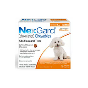 NexGard - Flea & Tick Prevention Chewable Tablets for Dogs