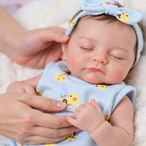 Silicone Sleeping Baby