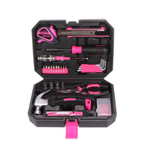 Tool set HOME PINK 66