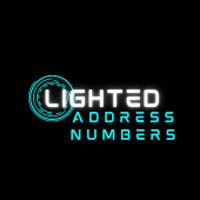 Lighted Address Numbers